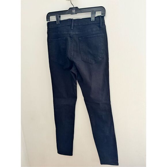FRAME DENIM "LE HIGH SKINNY" Stretch Jeans In "FILM NOIR" Size 27 - Picture 7 of 11